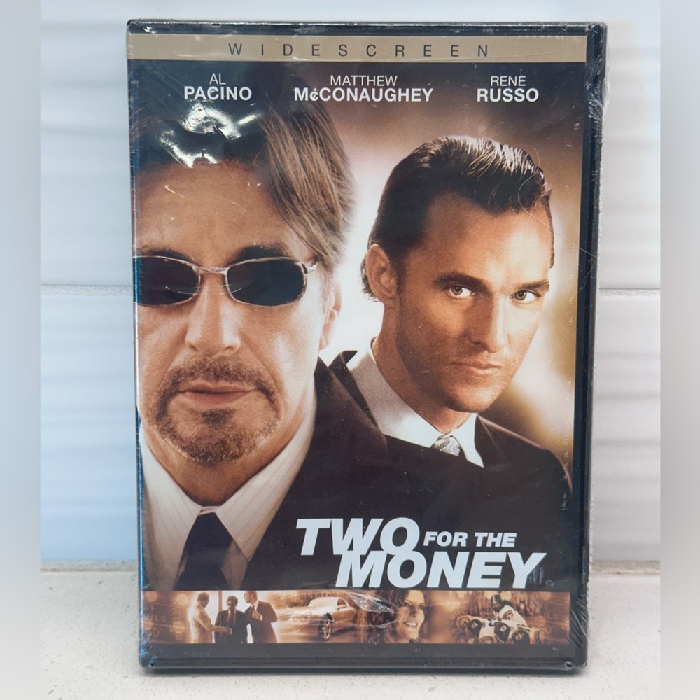 Two for the Money (DVD, 2005) - Matthew McConaughey - Brand New Sealed